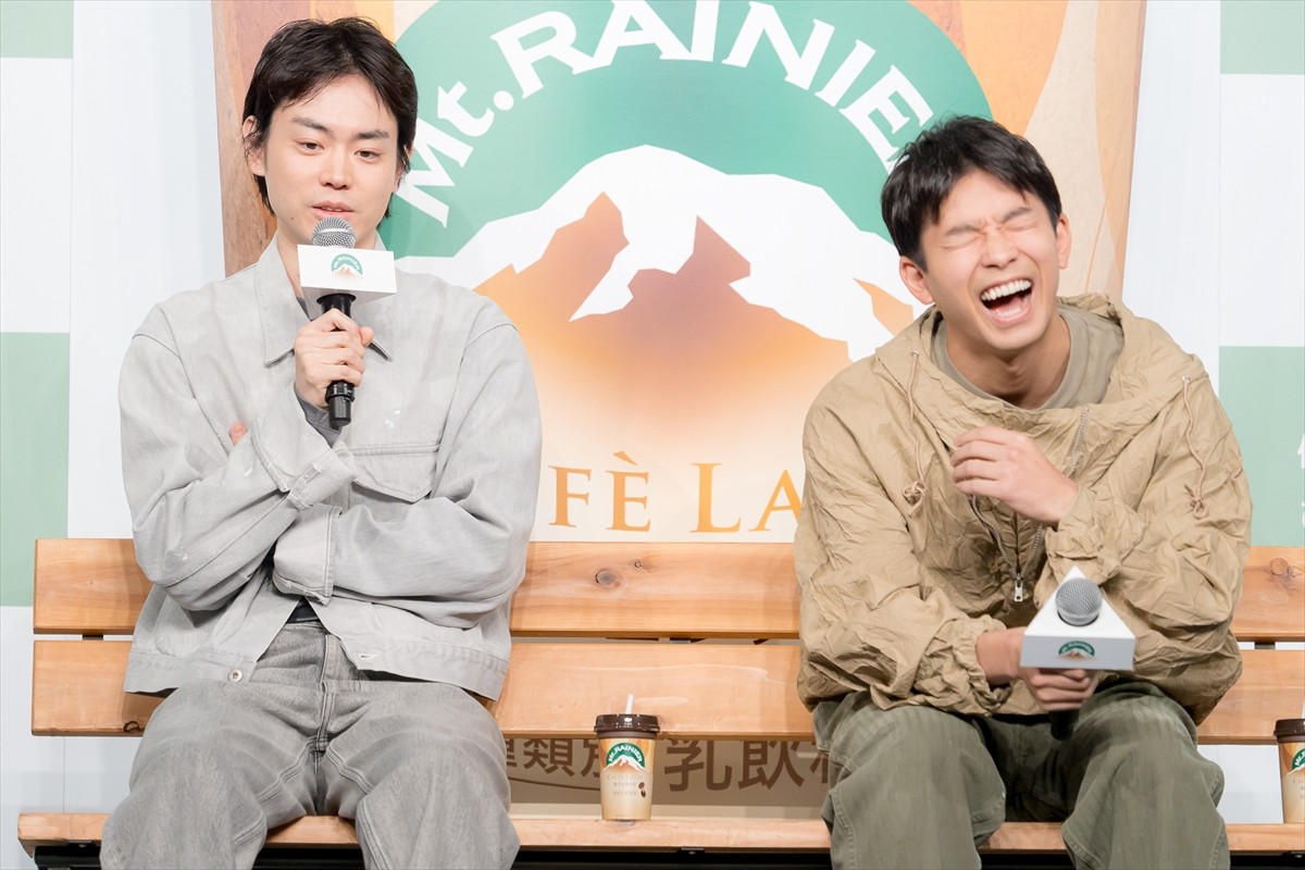 菅田将暉＆仲野太賀、CM初共演「こんな未来を想像してない」と喜び