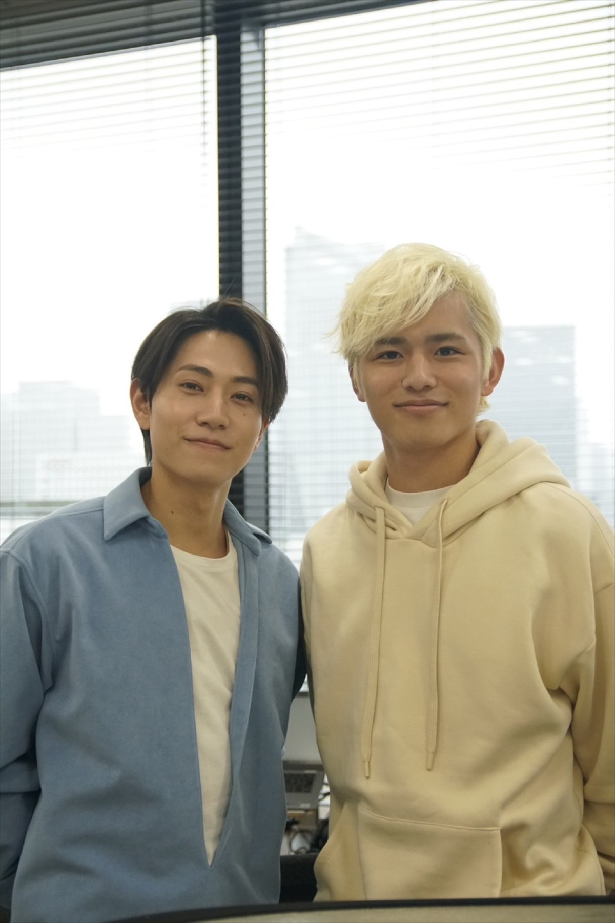 『真夜中の社内恋愛』第3弾・主演(左から)timelesz・橋本将生&篠塚大輝