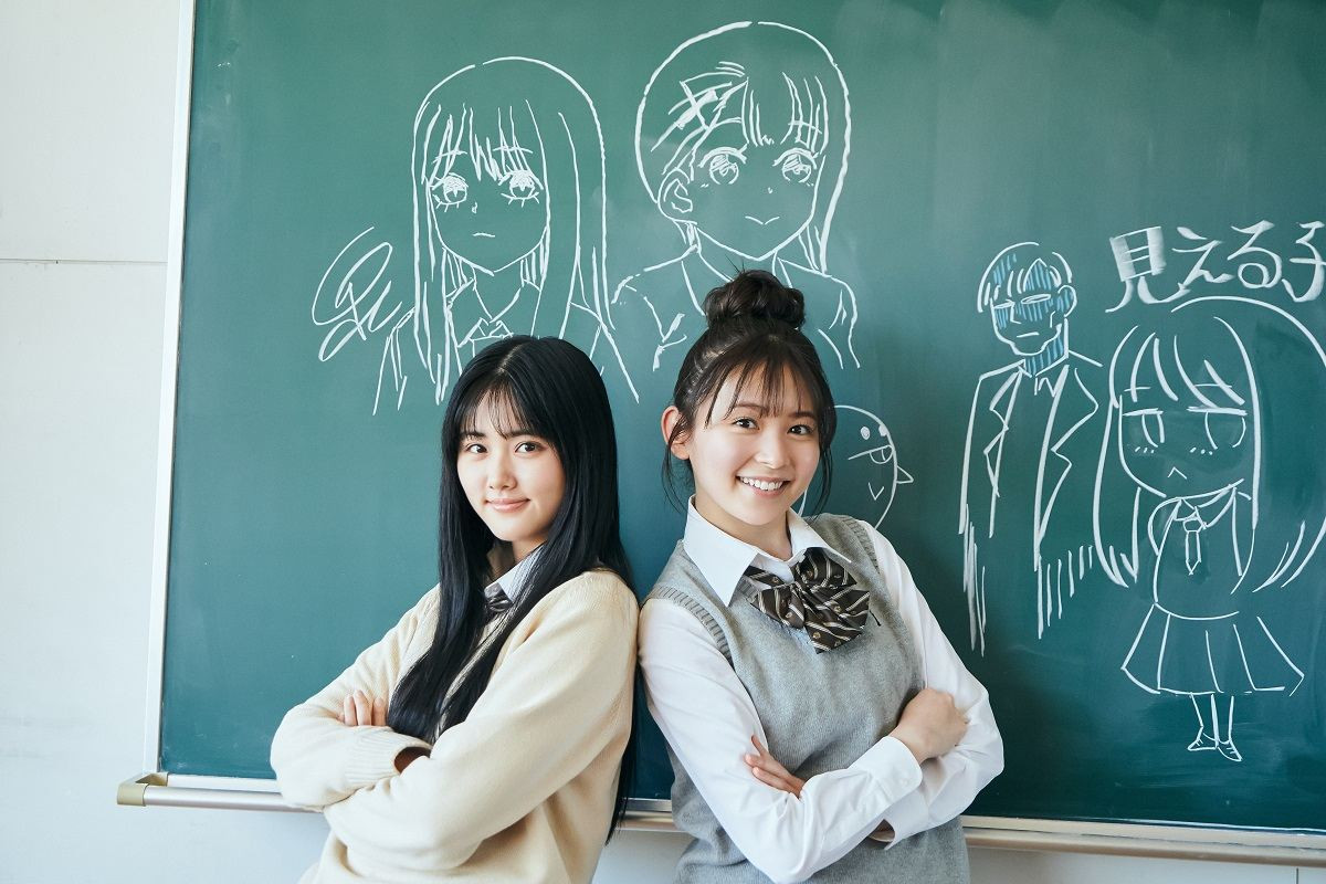 映画『見える子ちゃん』メイキングショット