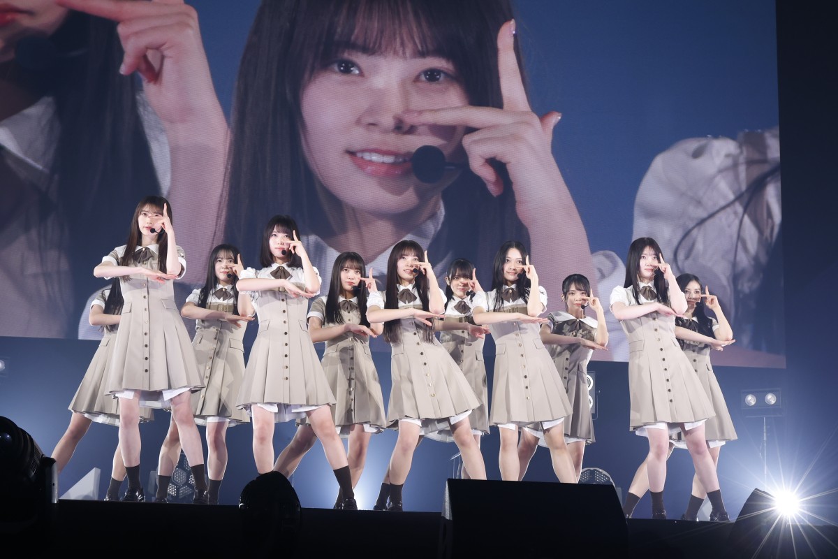 乃木坂46、6期生が初ステージ　⽮⽥萌華ら5人がセンターに　特技披露にファン歓声