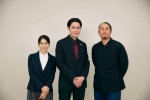 特別番組『日曜劇場「キャスター」＆金曜ドラマ「イグナイト」スタート直前！絶対に見たくなるＳＰ』で対談する（左から）土屋太鳳、間宮祥太朗、原廣利監督