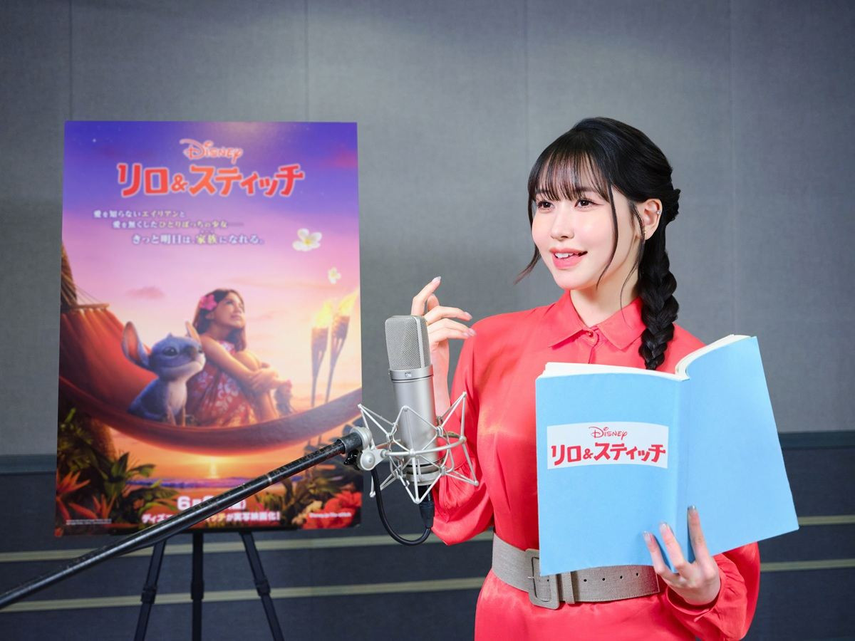 ME：I・MOMONA、実写『リロ＆スティッチ』で主人公の姉役に！　リロ役・永尾柚乃の直撃インタビュー映像＆吹替クリップ解禁