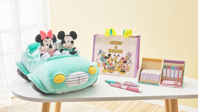 写真）「ディズニーストア」新作ステーショナリー発売！ レトロな