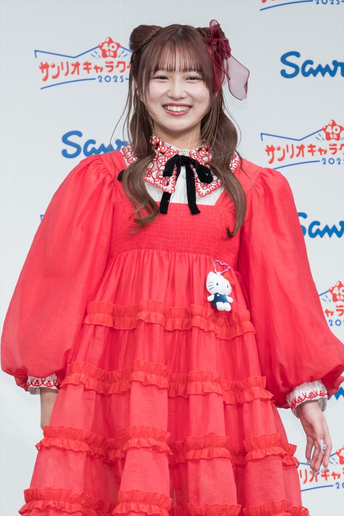 辻希美の娘・希空、猫耳ヘア＆ドレス姿で登場　“推し”との対面に感激「すっごい幸せです」