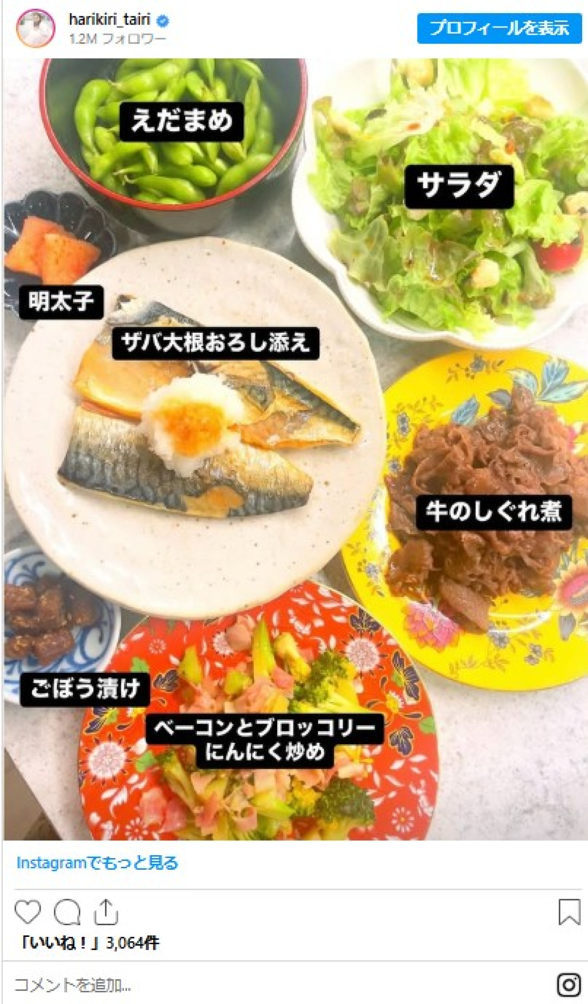平愛梨、4児に多彩な“夜ごはん”作るも反省「時間かかる凝った調理は出来ない」