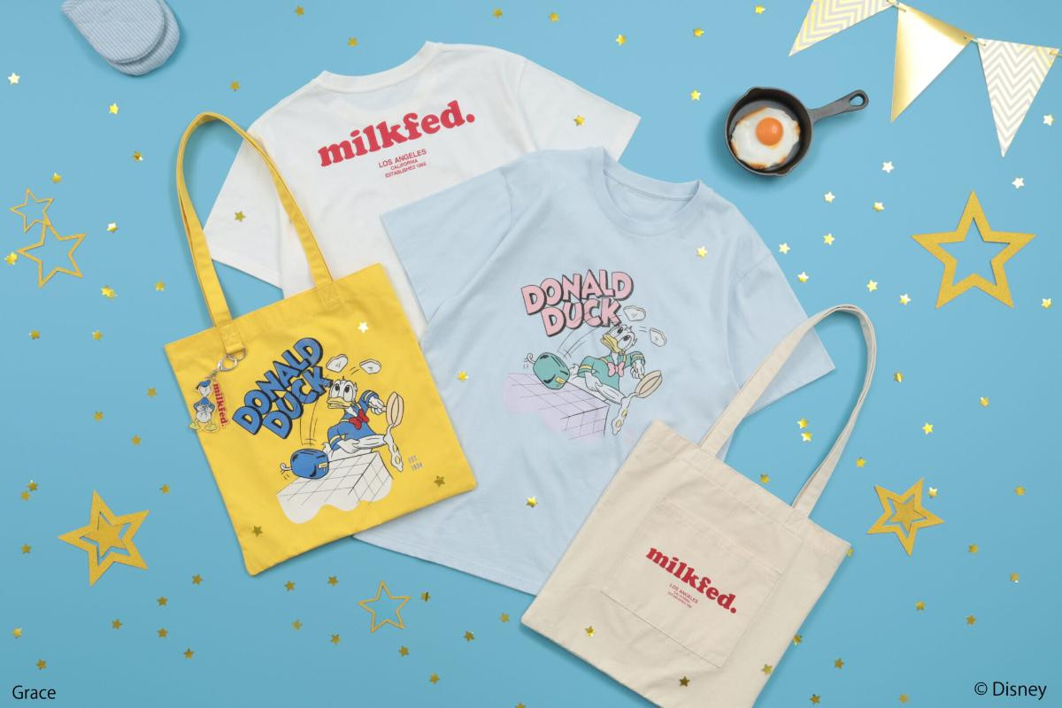 20250501ドナルドダック「MILKFED．」とコラボ