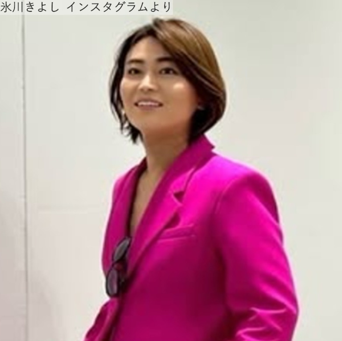 氷川きよし、近影　※「氷川きよし」インスタグラム