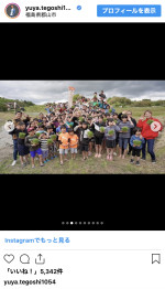 2021年から福島県で米づくりを行っている手越祐也　※「手越祐也」インスタグラム