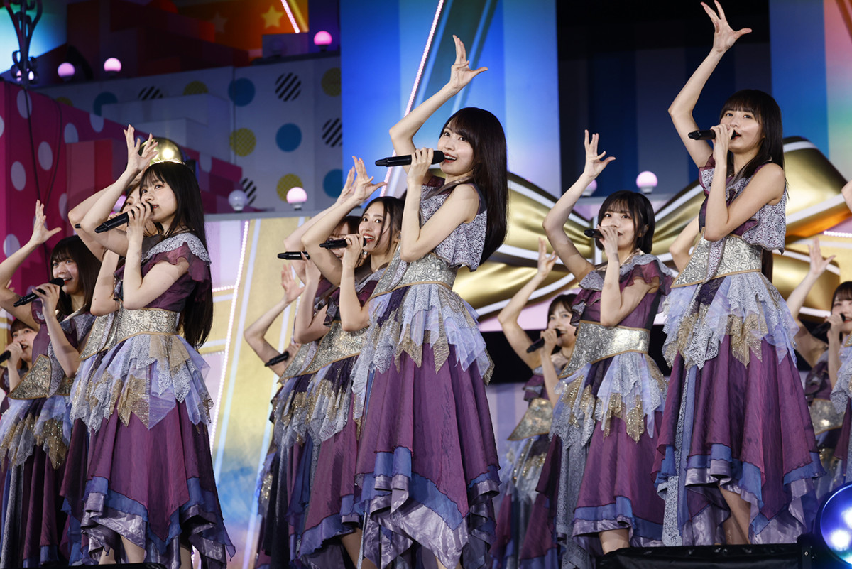 乃木坂46、13周年ライブにファン11万人集結　6期生は先輩メンバーと初ステージ【DAY1＆DAY2セットリストも】
