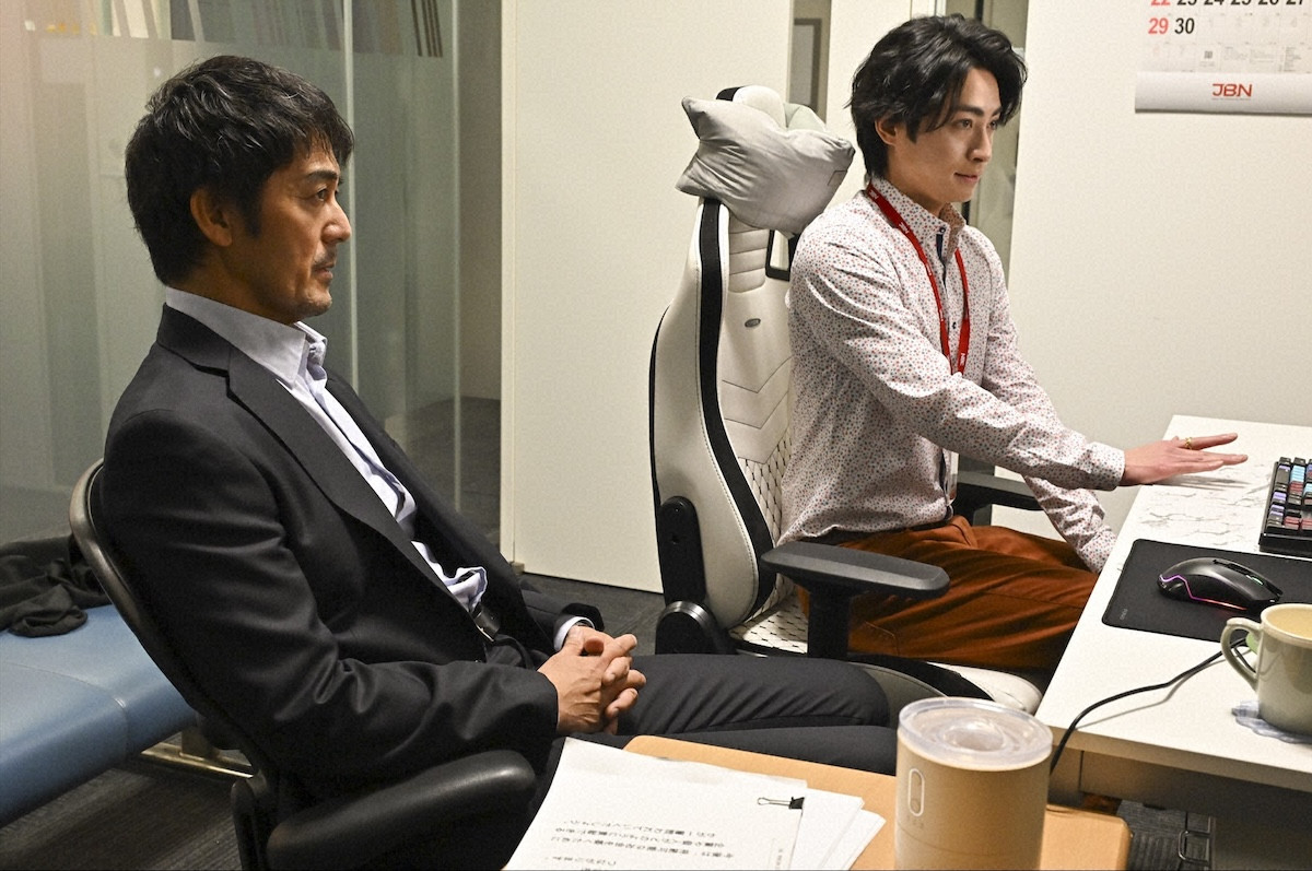 『キャスター』第7話　“進藤”阿部寛、因縁の男と18年ぶりに接触　“崎久保”永野芽郁はある重要な情報を掴む