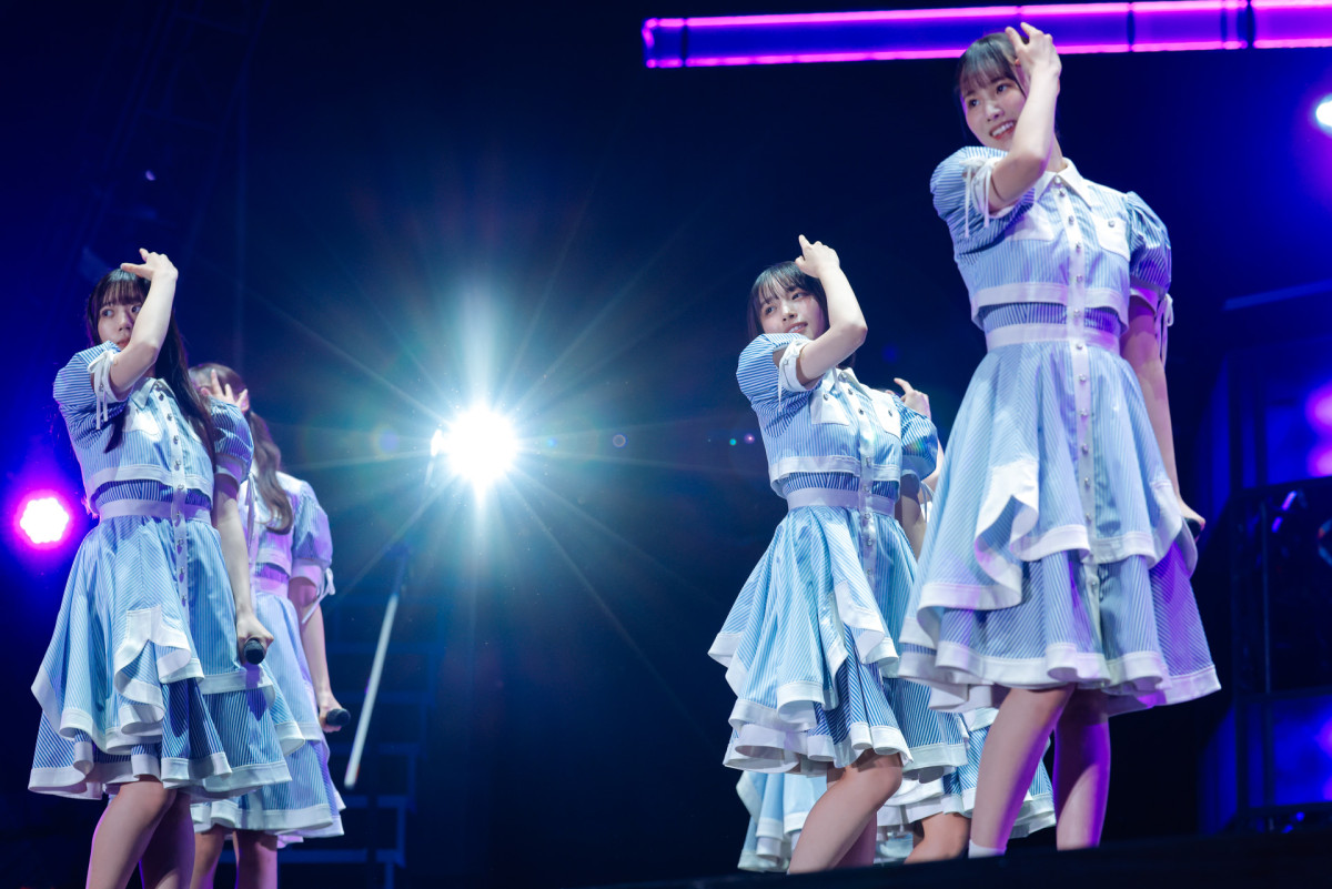 日向坂46五期生「おもてなし会」　特技披露から人気曲ライブ、お見送りまで多彩なステージ