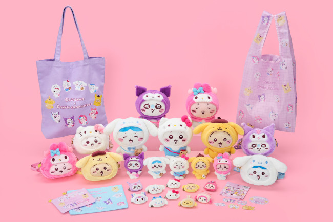 『ちいかわ』×サンリオ新作グッズが登場! “なりきり”がテーマの全21アイテム展開
