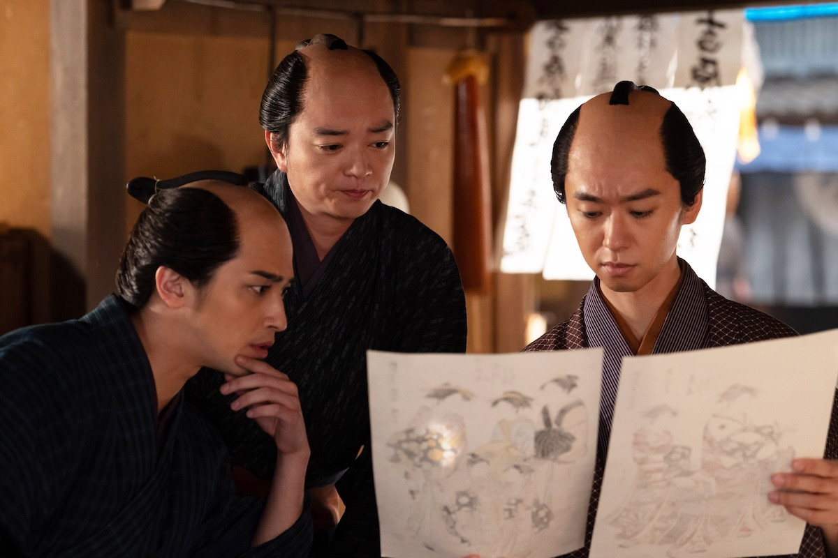 『べらぼう』第21回　“蔦重”横浜流星、花見の会で“意知”宮沢氷魚らしき男を見かける