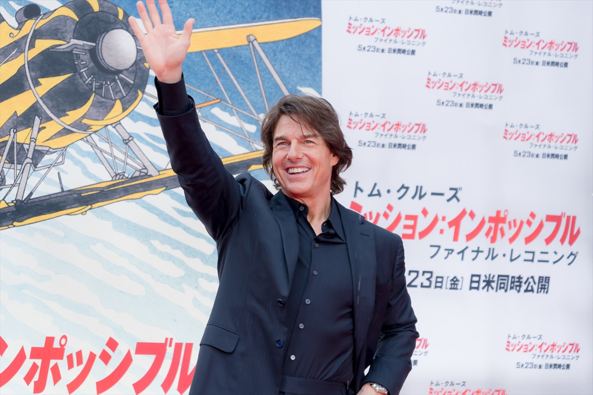 トム・クルーズ、25回目の来日　東京都庁に登場「日本が大好きです」