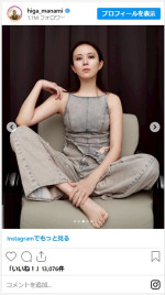 比嘉愛未、美貌全開な近影の数々に反響　※「比嘉愛未」インスタグラム