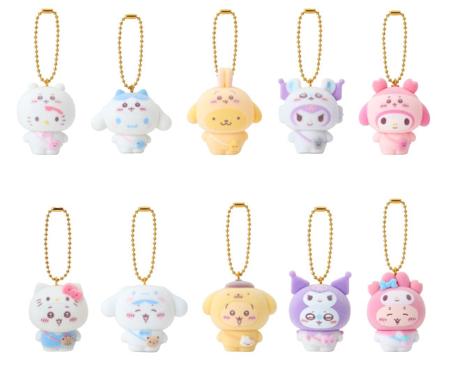 【新品・タグ付き】ちいかわ × サンリオ コンプリートセット　おまけつき！ コンプリートセット】ちいかわ✖️サンリオコラボ ぬいぐるみ