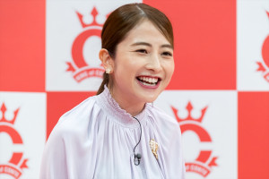 日比麻音子・TBSアナウンサー、『キングオブコント2025』エントリー表明会見に登場