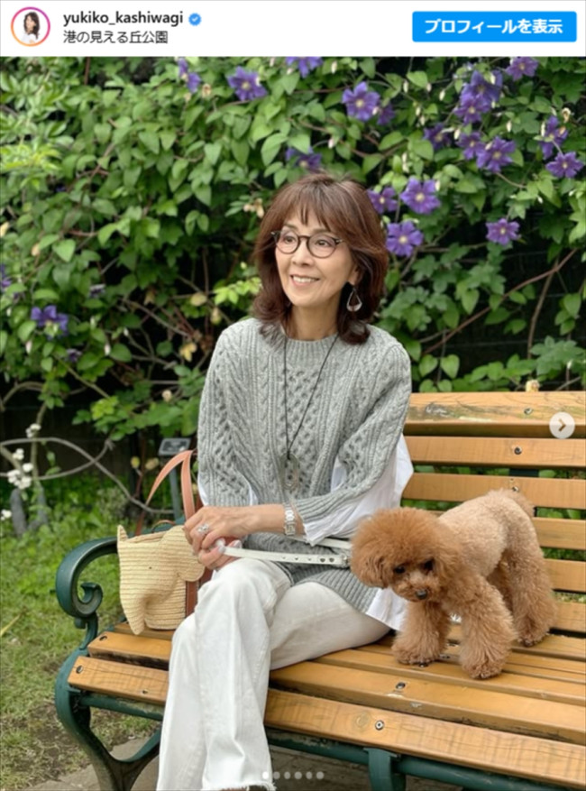 柏木由紀子、近影　※「柏木由紀子」インスタグラム