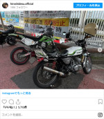 ヒロシ、愛車を披露　※「ヒロシ」インスタグラム