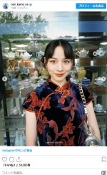 のんのチャイナドレス姿がかわいい　※「のん」インスタグラム