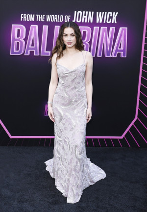 映画『バレリーナ：The World of John Wick』ロサンゼルスプレミアに登場したアナ・デ・アルマス