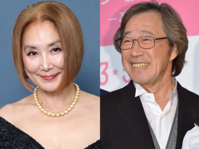 (左から)浅野温子、武田鉄矢