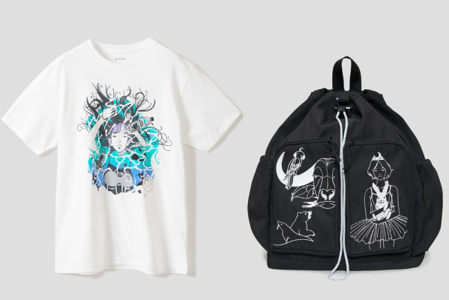 中村佑介「グラニフ」とコラボ！　アジカンのCDジャケイラストを用いたTシャツなど全17種展開へ