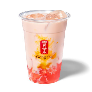 「ゴンチャ」ピーチドリンク登場！　黄桃＆白桃のソースを合わせた4種ラインナップ