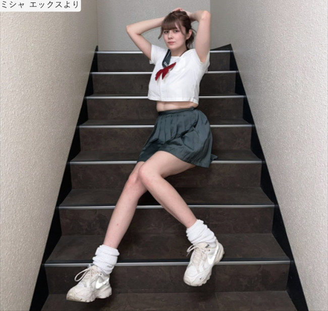 ミシャ、近影 ※「ミシャ」エックス