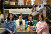 夜ドラ『いつか、無重力の宙で』に出演する（左から）片山友希、森田望智、木竜麻生、伊藤万理華