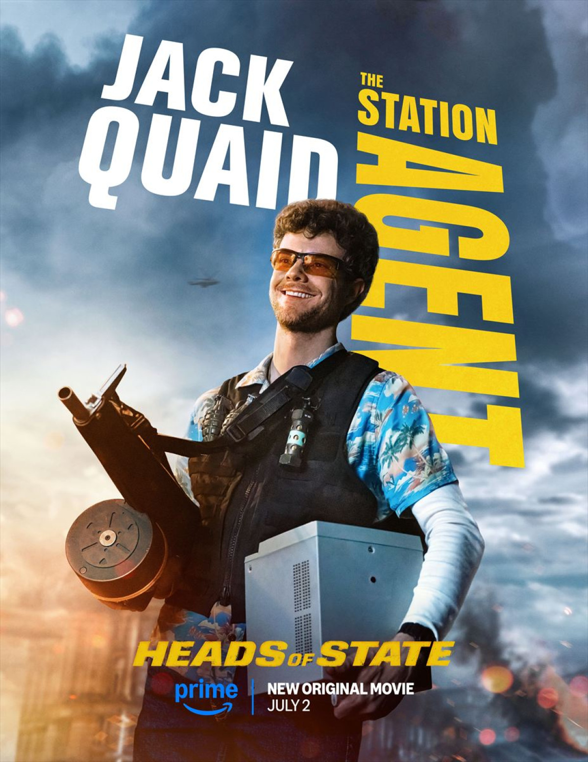 痛快アクション・コメディ映画『ヘッド・オブ・ステイト』7.2配信決定　予告編＆場面写真など一挙公開