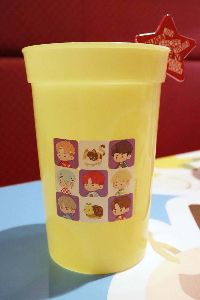 【3色セット】スシロー×BTS インザソム カラーチェンジングカップ 防弾少年団(BTS) - スシロー BTS インザソム カラーチェンジング