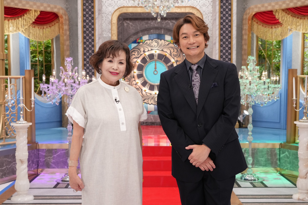 『上沼＆香取のずっと伝えたかった』MCの（左から）上沼恵美子、香取慎吾