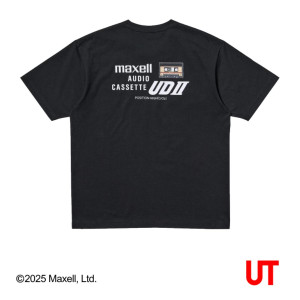 マクセルカセットテープ×ユニクロ「UT」がコラボ！　名作モデル「UDII」をデザイン