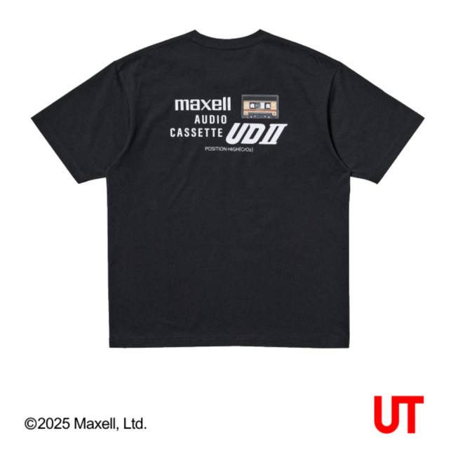 マクセルカセットテープ×ユニクロ「UT」がコラボ！　名作モデル「UDII」をデザイン