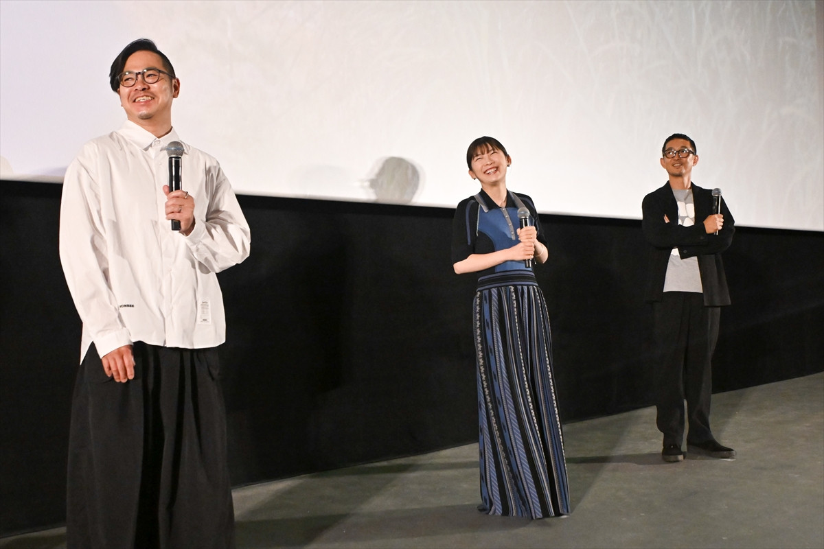 伊藤沙莉、7ヵ月ぶりの沖縄で「ただいま」　『風のマジム』沖縄最速試写会に登壇