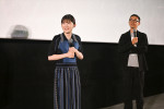 映画『風のマジム』沖縄最速試写会の様子