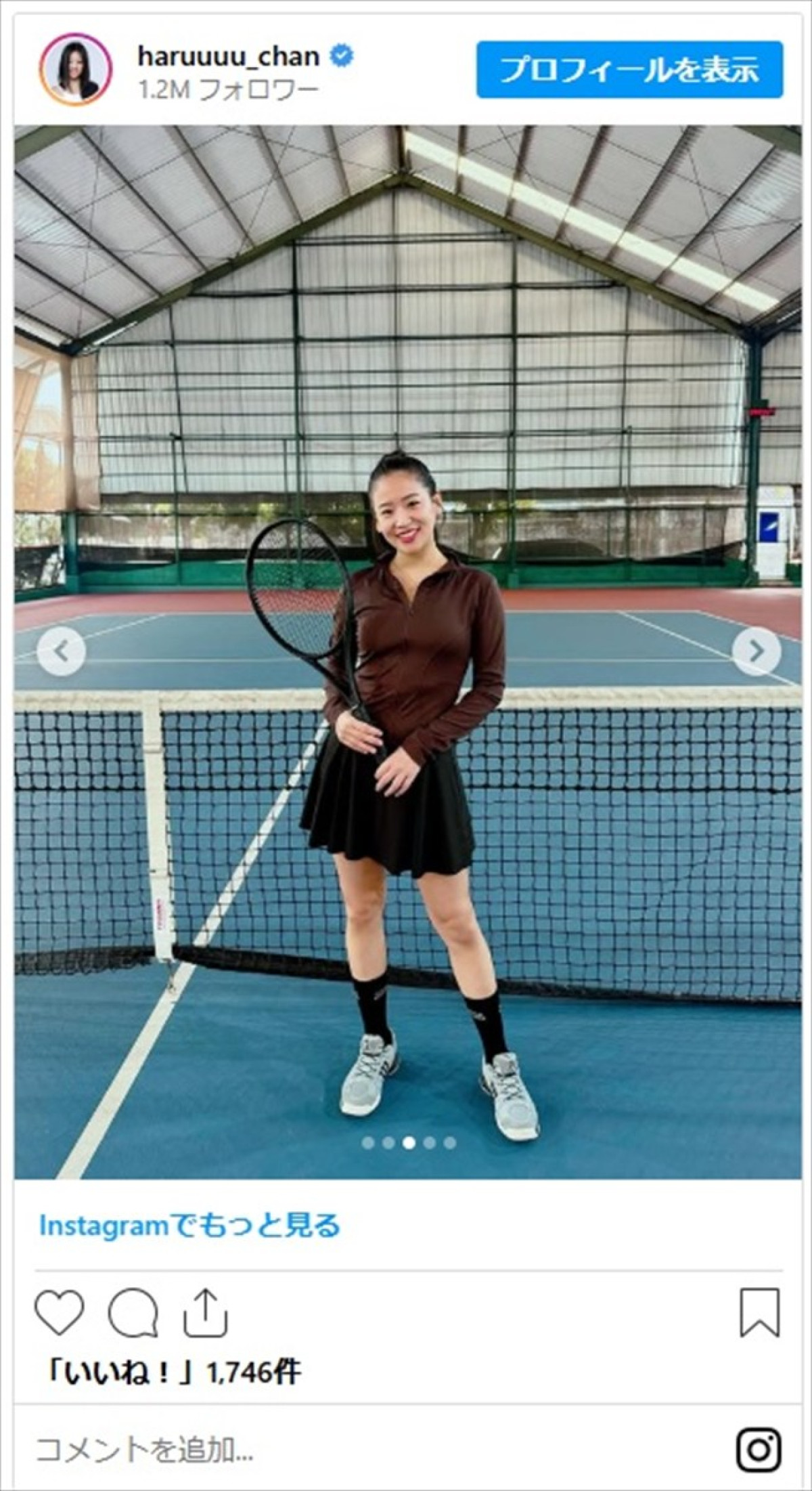 インドネシアで人気のAKB元メンバー、美スタイルのミニスカテニスルックに絶賛「とても美しい」