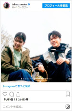 佐藤健、カッコよすぎる『私の夫と結婚して』オフショットを多数公開　※「佐藤健」インスタグラム