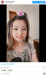 増田梨沙、ギャル姿　※「いつだって究極の選択」公式インスタグラム