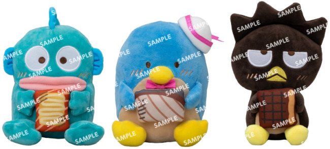 スシロー×はぴだんぶい　はぴなついぇい！　コラボ限定ぬいぐるみ　２点セット！ 写真）「スシロー」×『はぴだんぶい』がコラボ！ 限定