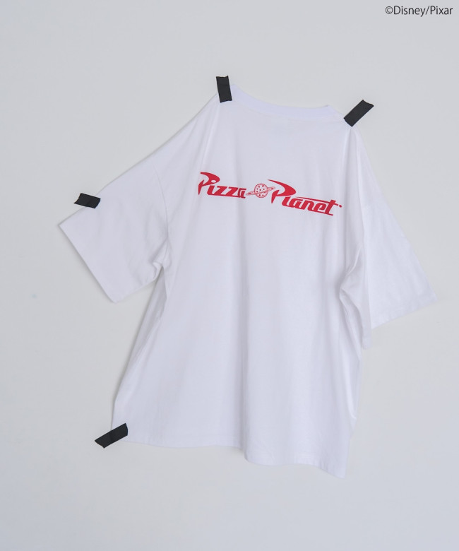 [新品]アメリカンホリック ディズニー トイストーリー/ピザプラネット Pizza Planet エイリアン/ロングTシャツ/Disney collection by