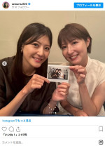 佐藤ありさ、実姉との初共演を報告　※「佐藤ありさ」インスタグラム