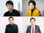 （上段左から）阿部寛、上川隆也（下段左から）豊川悦司、松重豊