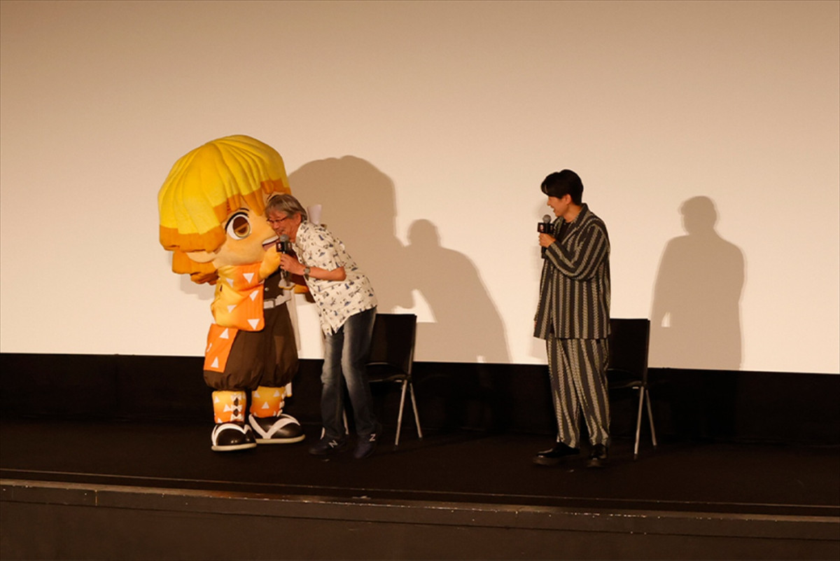 下野紘×千葉繁が熱い想い、公開の喜びを語る！　『劇場版「鬼滅の刃」無限城編 第一章 猗窩座再来』公開御礼舞台あいさつレポート