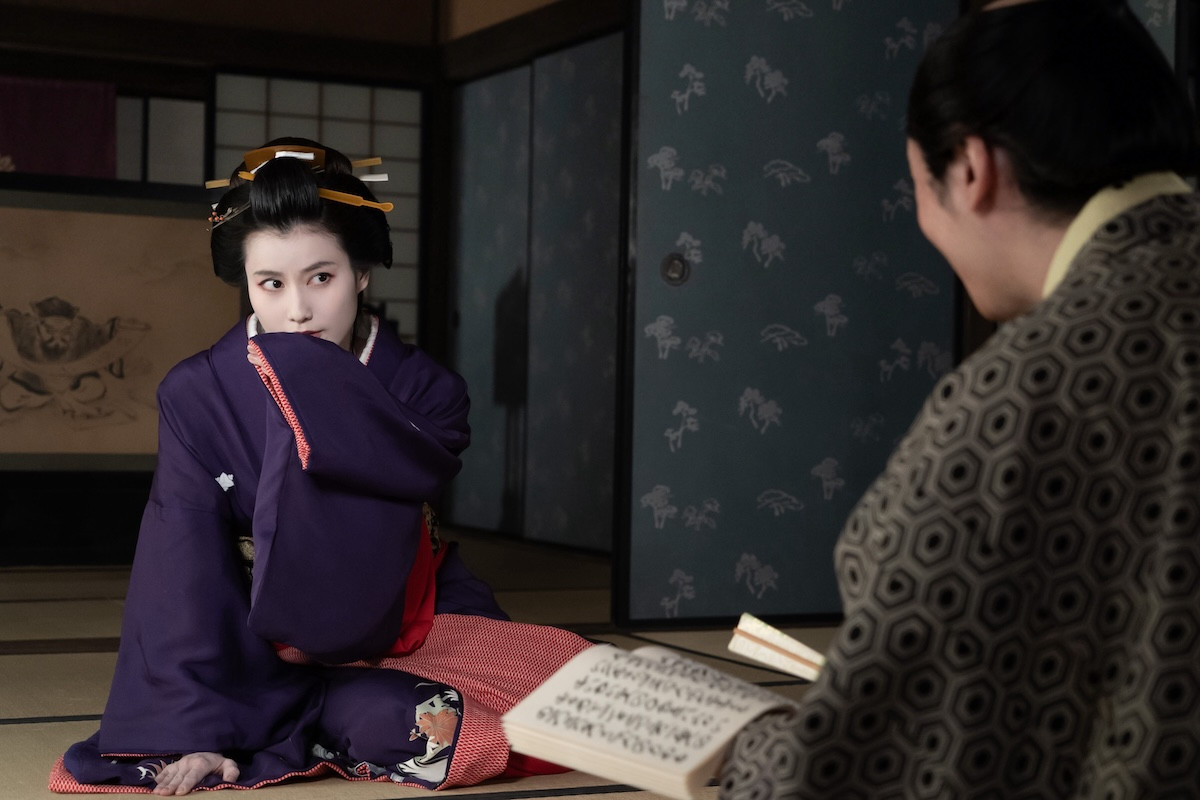 『べらぼう』“蔦重”横浜流星、妖艶な表情から一転、渾身の“変顔”に反響「国宝級」「漫画みたいな顔」
