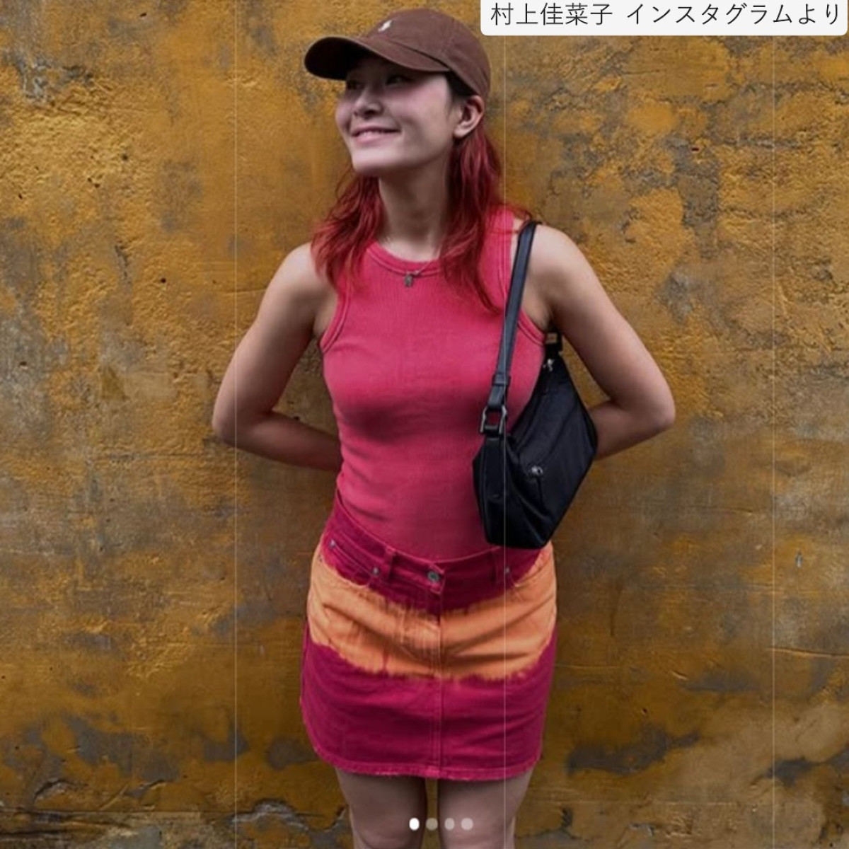 村上佳菜子、近影　※「村上佳菜子」インスタグラム