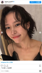 南沙良、ドレス姿が美しすぎる…　※「南沙良」インスタグラム