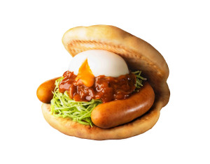 モスバーガー“月見シリーズ”発売！　今年は裏月見として新作「メンチカツチーズバーガー」も