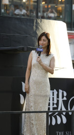 映画『沈黙の艦隊 北極海大海戦』大阪プレミアイベントで道頓堀川に登場した出演者たち
